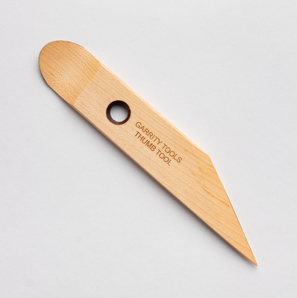 Wooden Thumb Tool