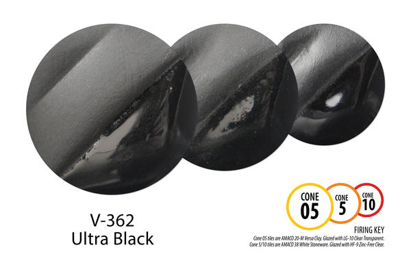 Ultra Black Underglaze V-362