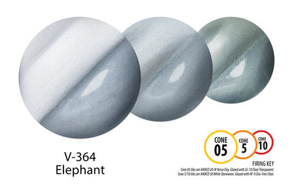 Elephant Underglaze V-364