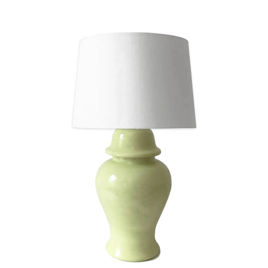 Spring Green Ginger Jar Lamp | Wholesale