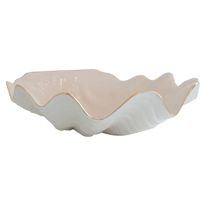 Clam Shell Bowl with 22K Gold Accent | Wholesale