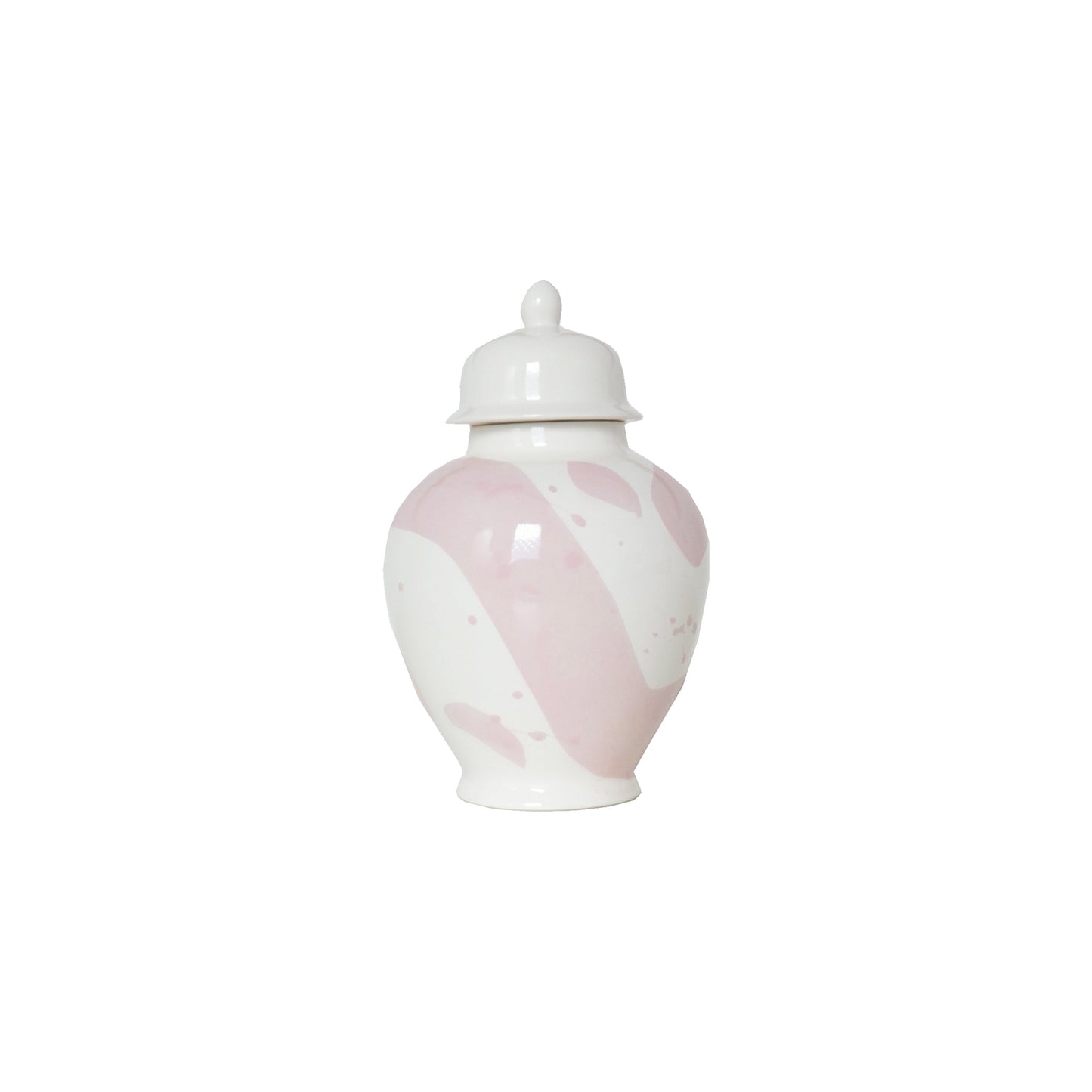 Cherry Blossom Pink Brushstroke Ginger Jar | Wholesale