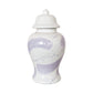 Light Lavender Brushstroke Ginger Jar | Wholesale