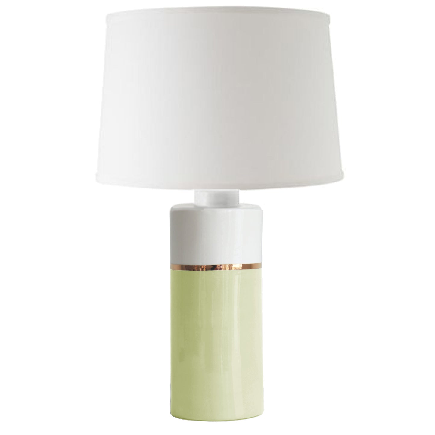 Spring Green Color Block Column Lamp