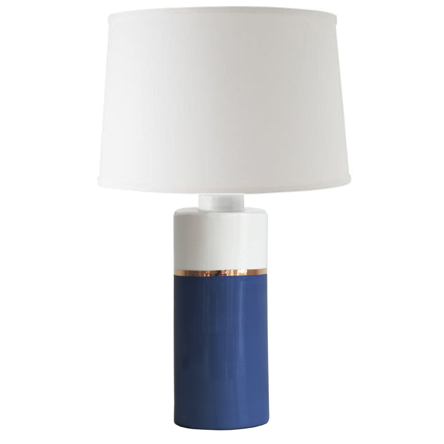 Navy Blue Color Block Column Lamp | Wholesale