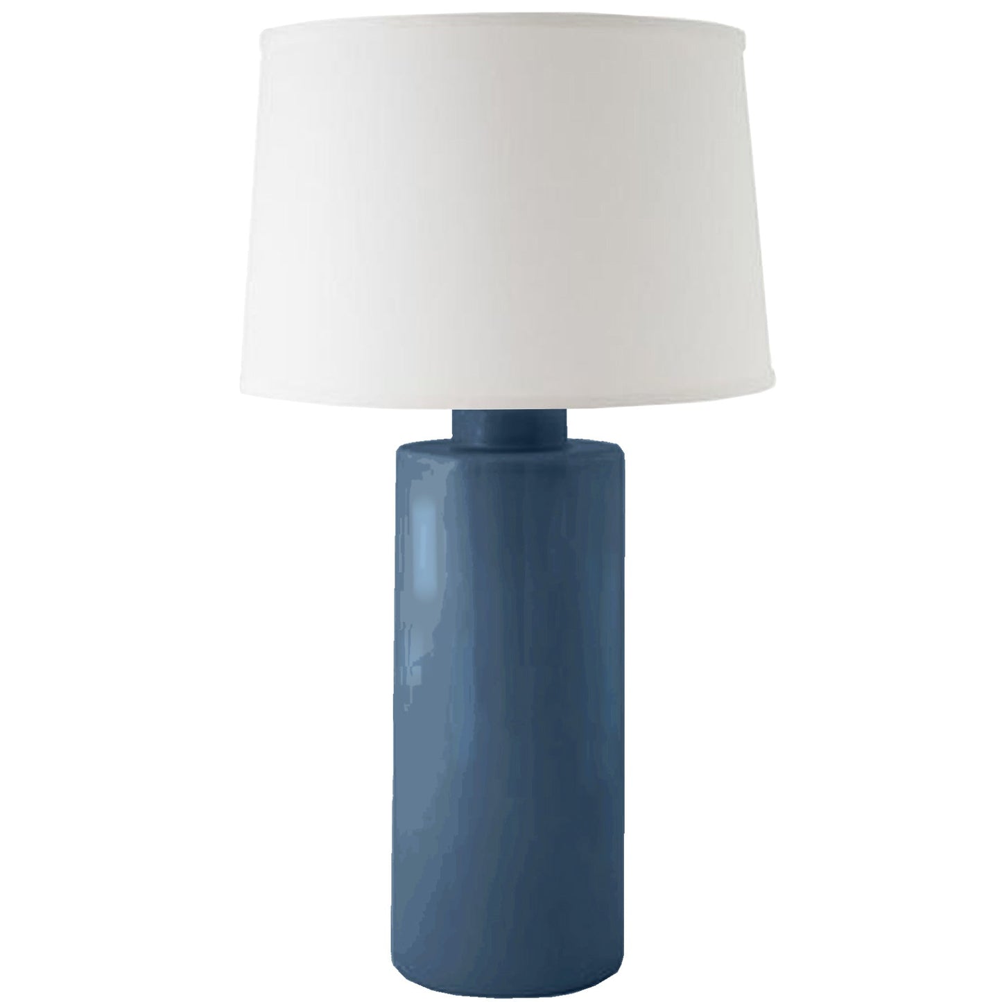Navy Blue Solid Column Lamp | Wholesale