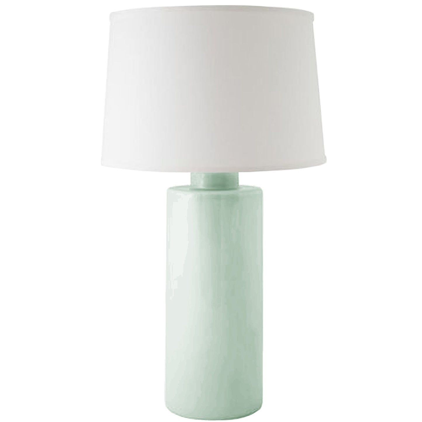 Sea Glass Green Solid Column Lamp | Wholesale