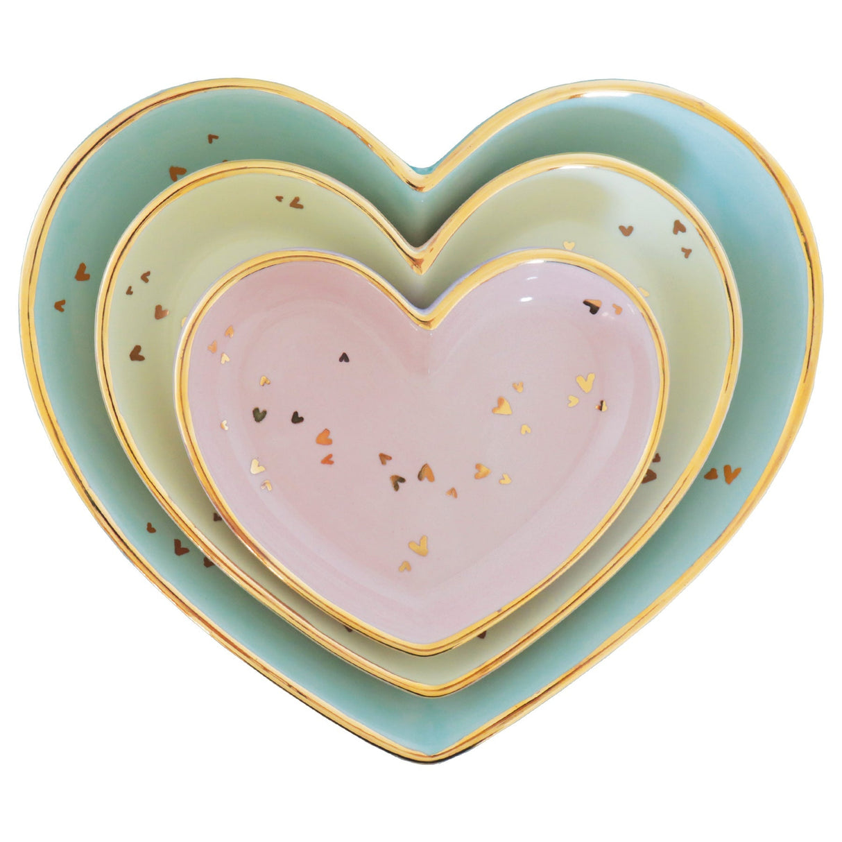 "Confetti Hearts" Dishes | Wholesale