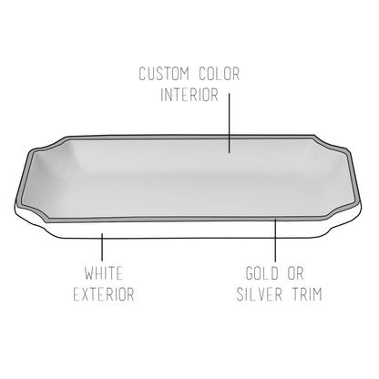 Custom Color Solid Trays