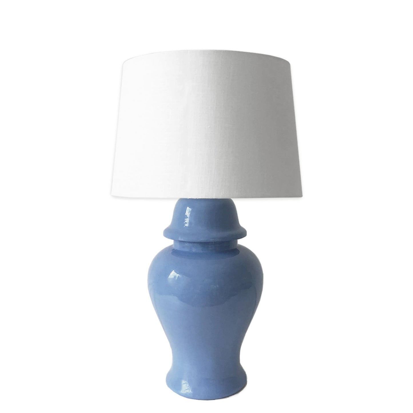 French Blue Ginger Jar Lamp | Wholesale