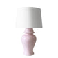 Cherry Blossom Light Pink Ginger Jar Lamp | Wholesale