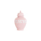 Cherry Blossom Pink Greek Key Ginger Jars | Wholesale