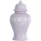 Light Lavender Greek Key Ginger Jars | Wholesale