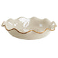 Deck the Halls Scalloped Bowls with 22K Gold Accent