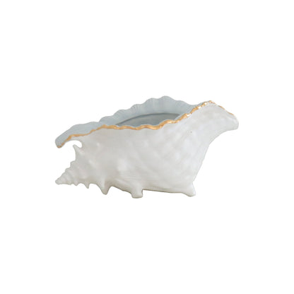 Conch Bowl with 22K Gold Accent | Wholesale