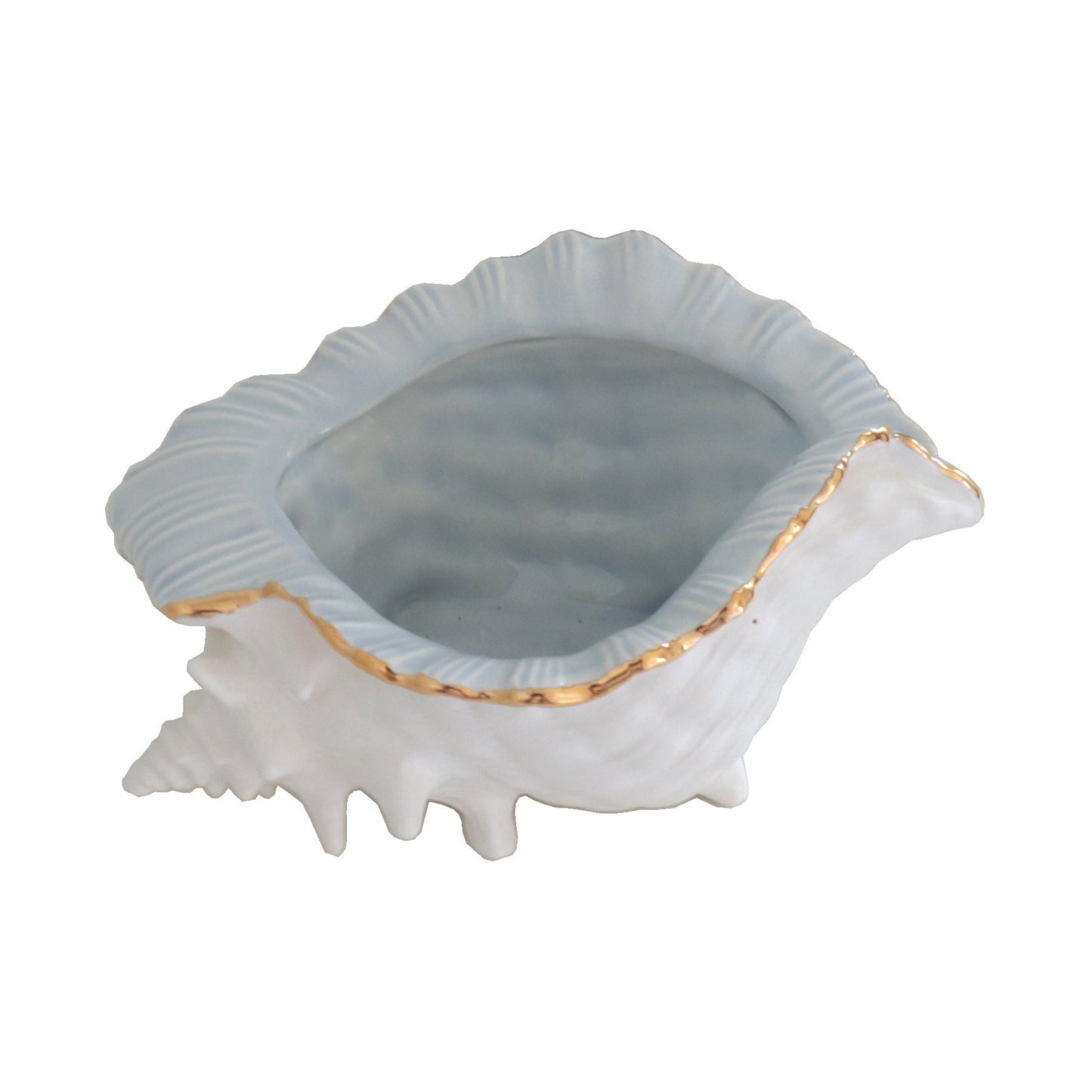 Conch Bowl with 22K Gold Accent | Wholesale