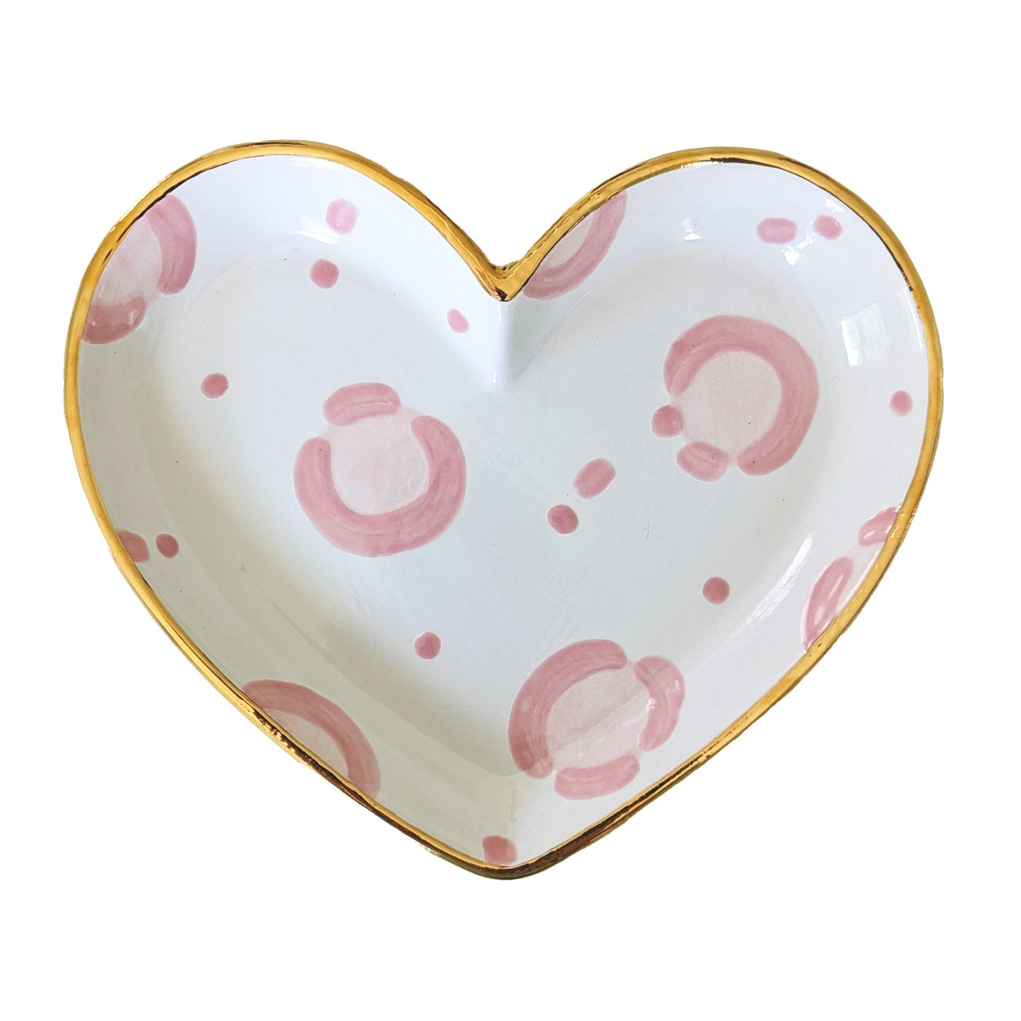 Leopard Print Heart Dishes