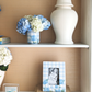 Lo Home x Chapple Chandler Gingham Photo Frame with Hydrangea Accents