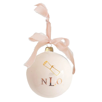 Monogrammed Keepsake Ornament- Graduation