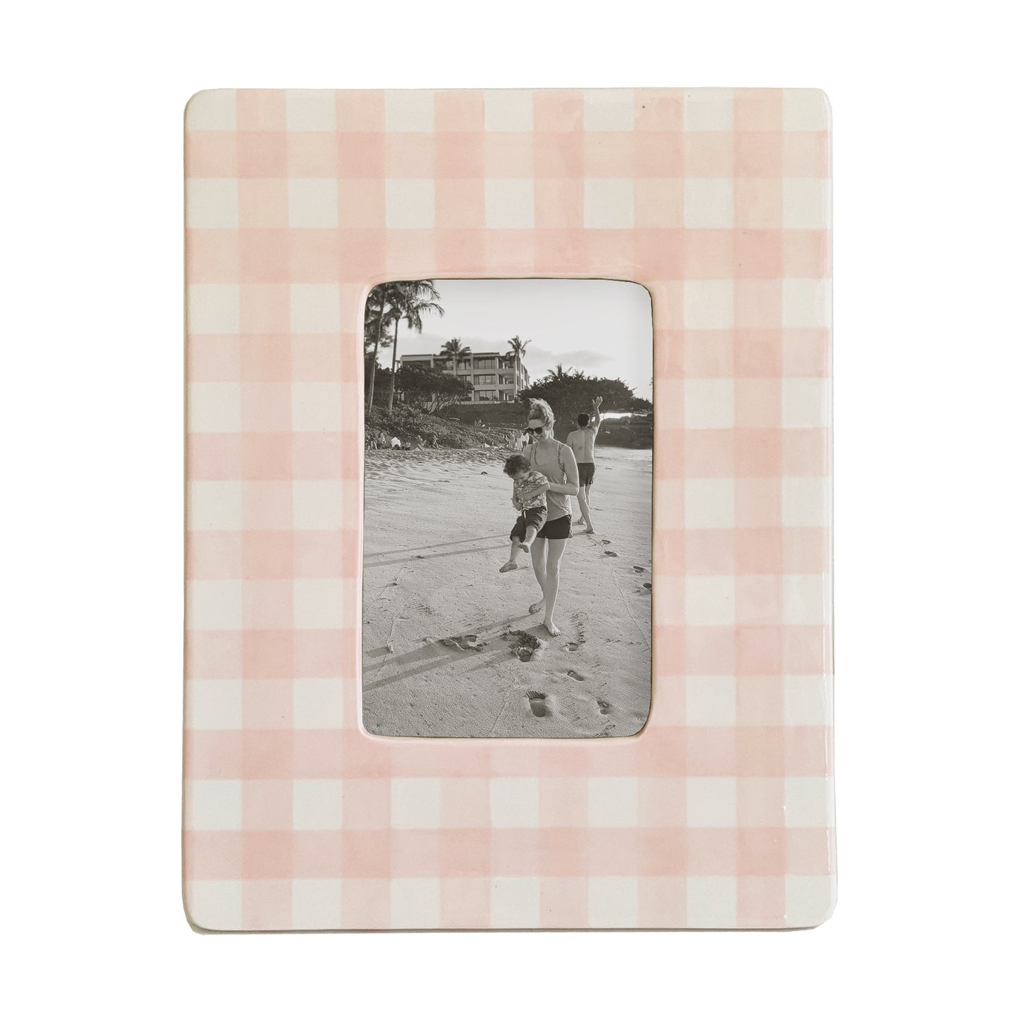 Gingham Photo Frame