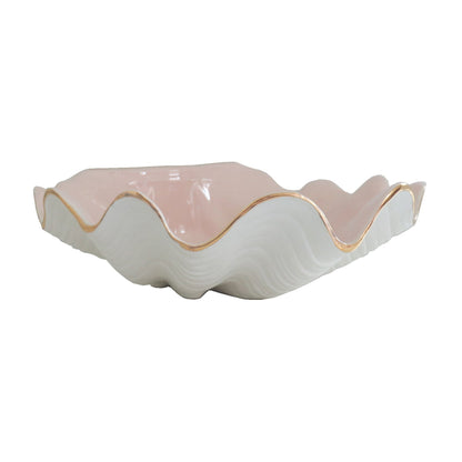 Clam Shell Bowl with 22K Gold Accent | Wholesale