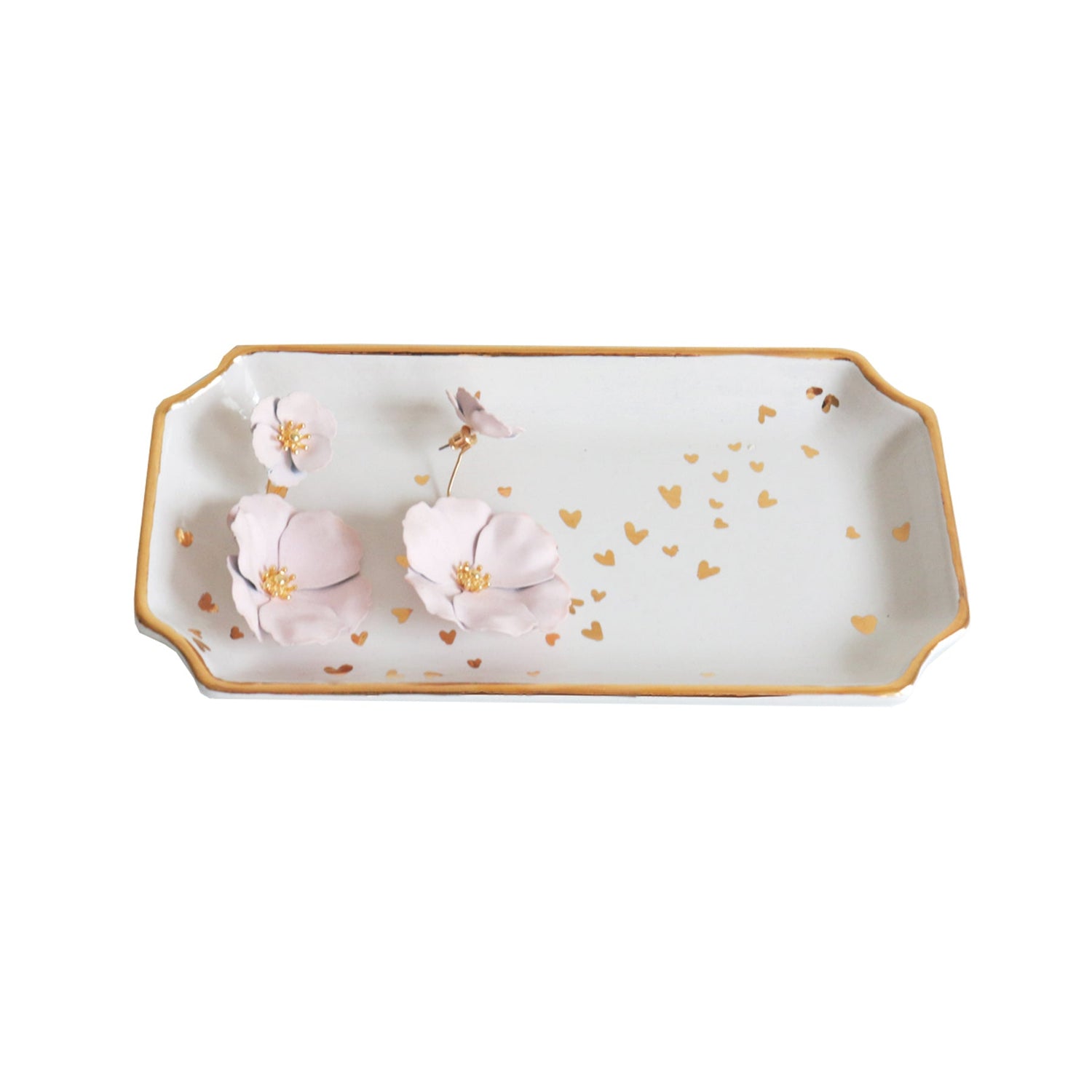 "Confetti Hearts" Tray | Wholesale