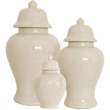 Beige Ginger Jars