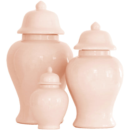 Blush Ginger Jars