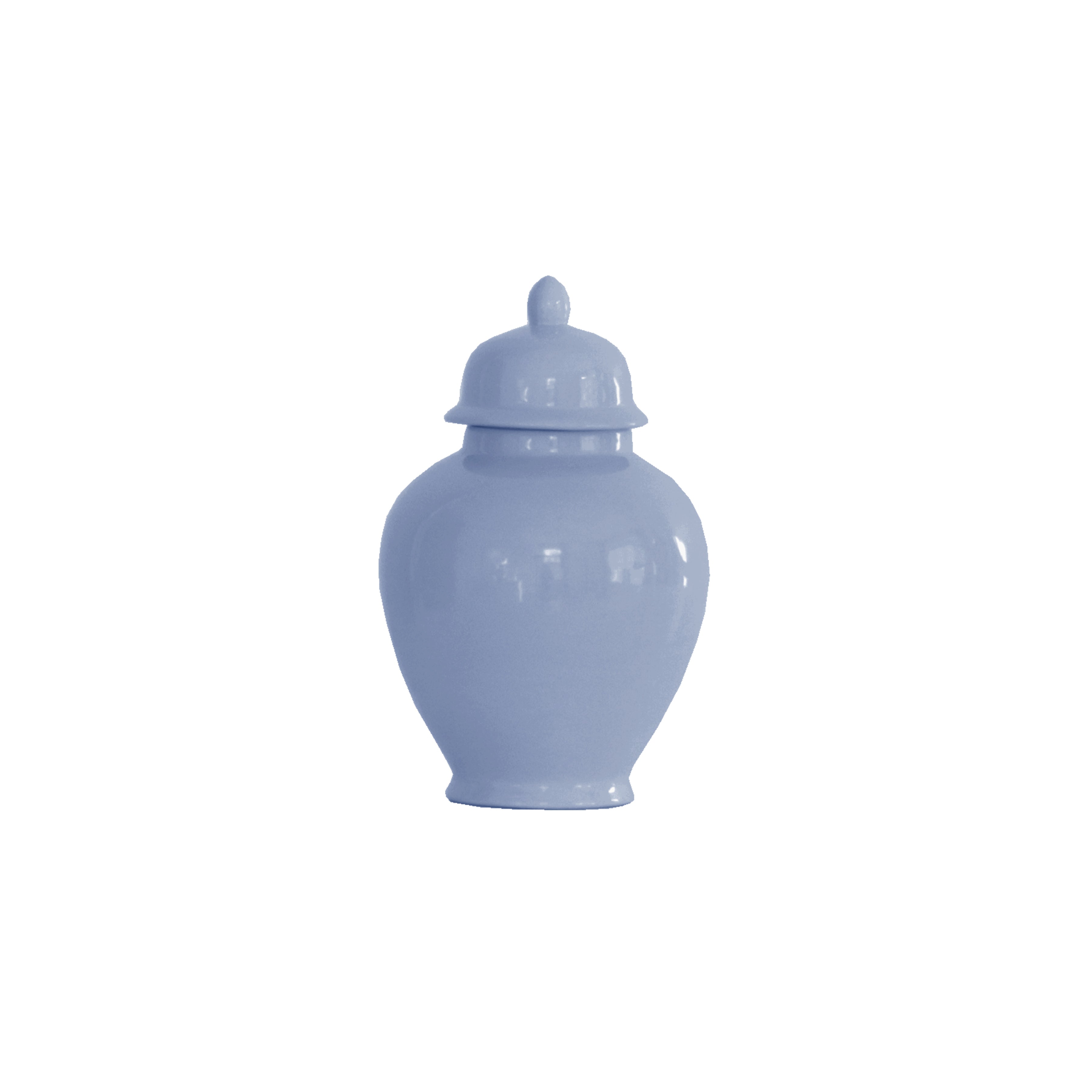 WHITE GINGER JAR WITH CREST – Consign & Design