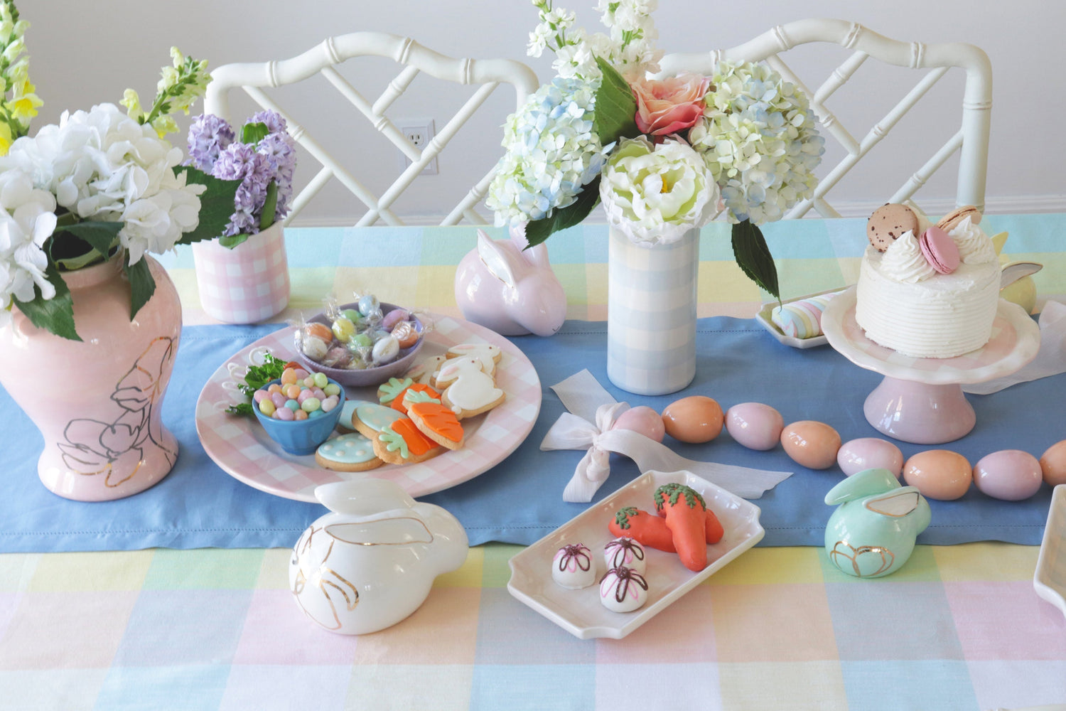 Gingham Trays | Wholesale