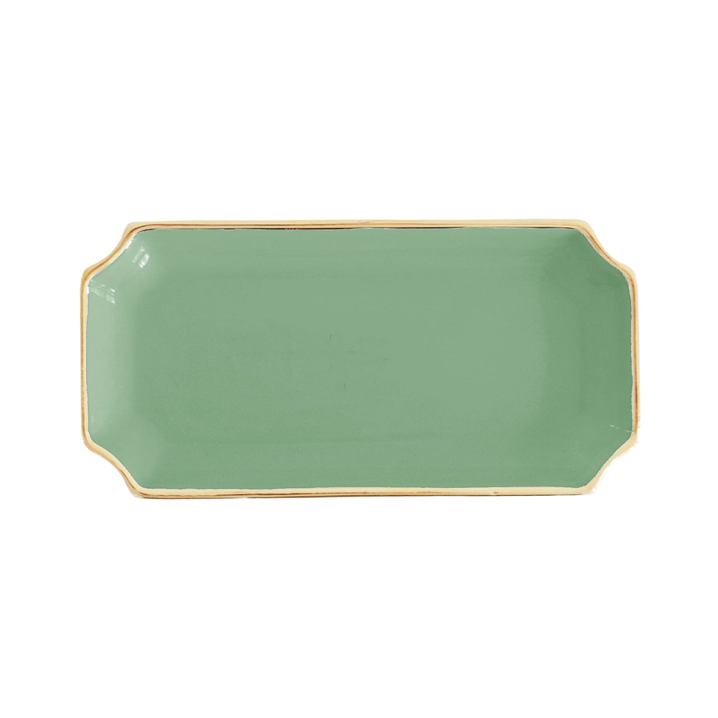 Solid Trays with Gold Accent | Wholesale
