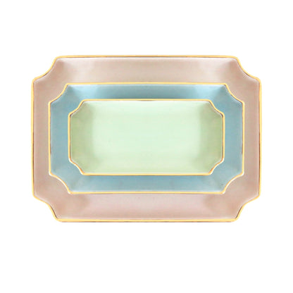 Solid Trays with Gold Accent | Wholesale