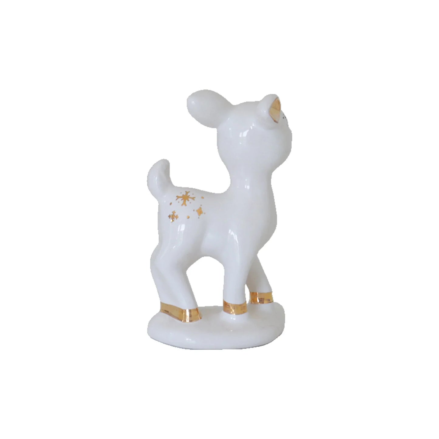 Retro Reindeer Baby in White | Wholesale
